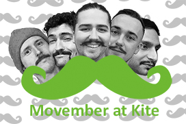 Kite take part in Movember